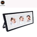 Black Small Metal Picture Frames 3 in 1 On Tabletop Picture Display Photo Frame